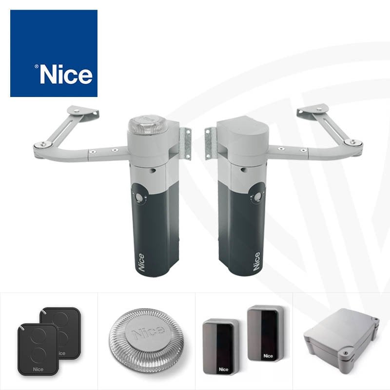 Nice Walky 2024 Kit 24V DC Kanatlı Kapı Motoru Seti