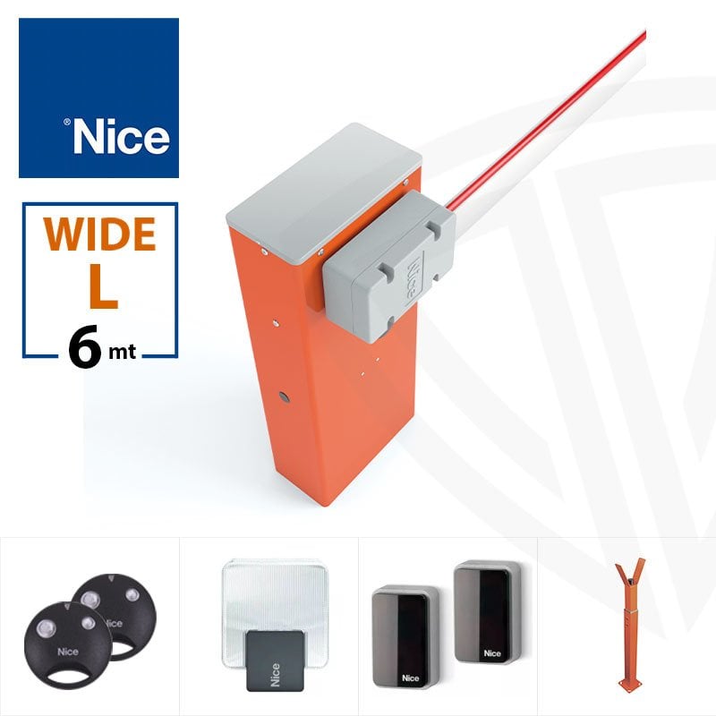 Nice Wide L 6mt Bariyer Seti