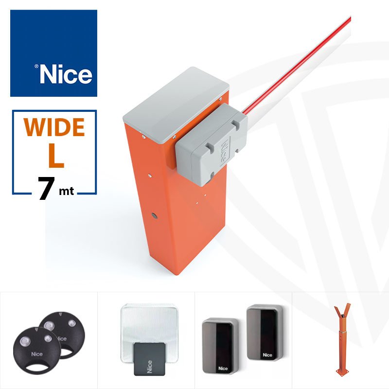 Nice Wide L 7mt Bariyer Seti