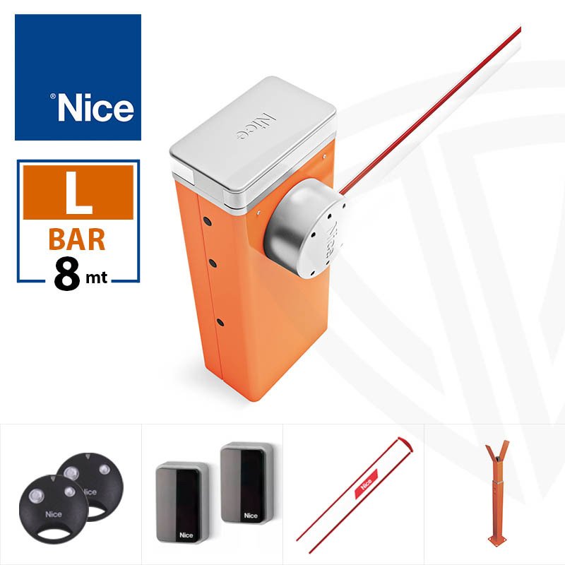 Nice L BAR 8mt Bariyer Seti