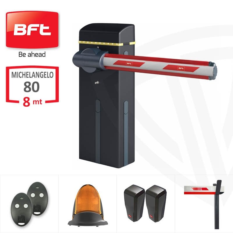 BFT Michelangelo 80 BT DC 8mt Bariyer Seti
