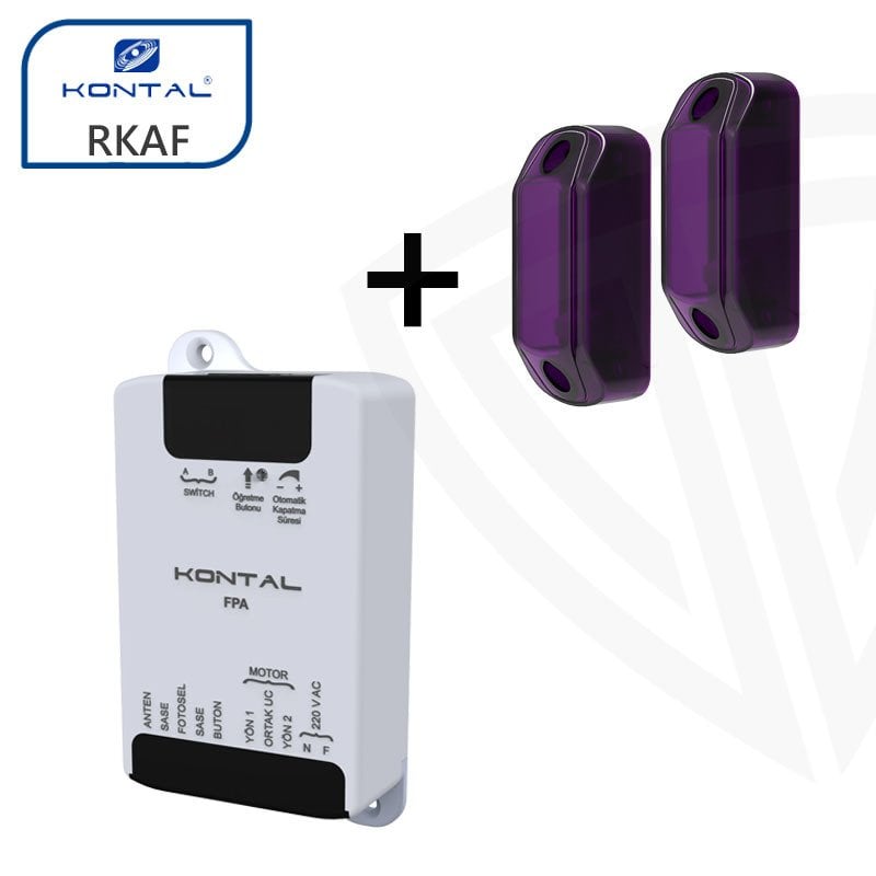 Kontal RKAF Kepenk Kontrol Kartı + Fotosel Set