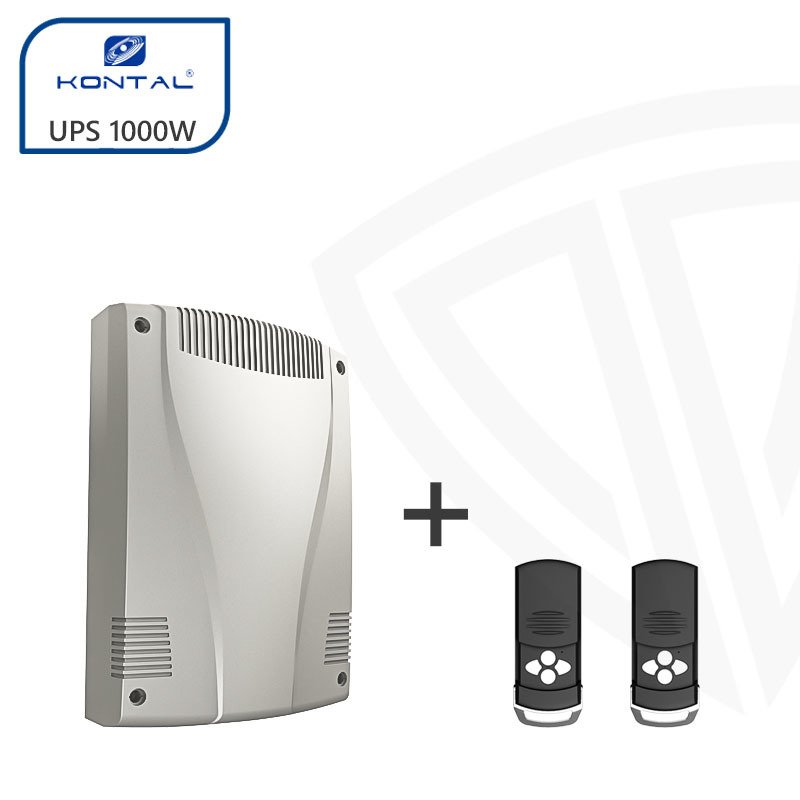 Kontal MFORCE 1000W Kepenk UPS + 2 Ad Rolan4S Set