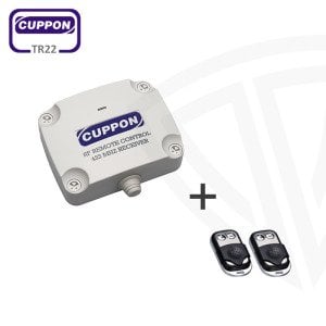 Cuppon TR22 Plus Trafolu Kepenk Kontrol Kartı + 2 Ad 2BK Kumanda Set