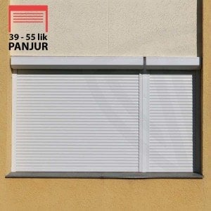 150x150cm 39luk Alüm. Pencere Panjuru Set