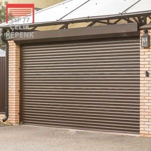 100x250cm 77lik Çelik Köpük Dolgulu Motorlu Kepenk Seti