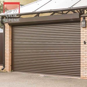 300x250cm 77lik Çelik Köpük Dolgulu Motorlu Kepenk Seti