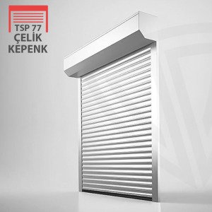 400x250cm 77lik Çelik Köpük Dolgulu Motorlu Kepenk Seti