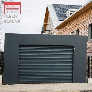 250x300cm 77lik Çelik Köpük Dolgulu Motorlu Kepenk Seti