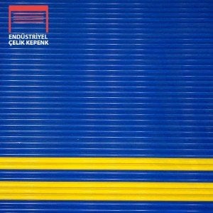 350x350cm 120lik 0,8mm Tüp Motorlu Çelik Kepenk Seti