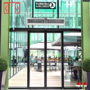 140x220cm ERS Pratik Tek Kanat Fotoselli Kapı Seti