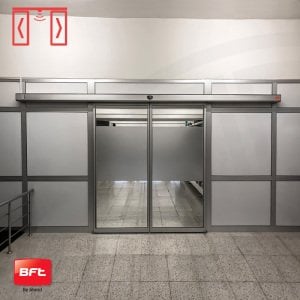 100x220cm BFT Vista Tek Kanat Fotoselli Kapı Seti