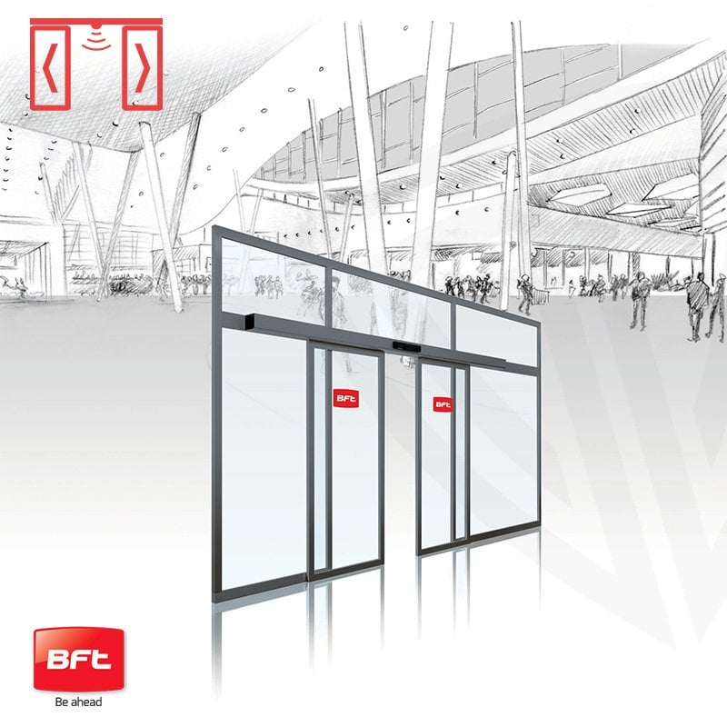 120x220cm BFT Vista Çift Kanat Fotoselli Kapı Seti