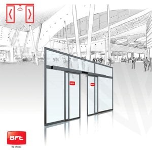 120x220cm BFT Vista Çift Kanat Fotoselli Kapı Seti