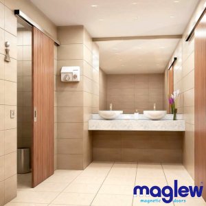 100x220cm Varda Maglev Tek Kanat Fotoselli Kapı Seti