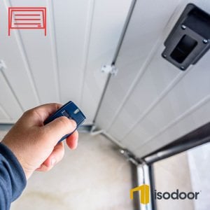 350x216cm İsodoor Seksiyonel Garaj Kapısı (Motorsuz)