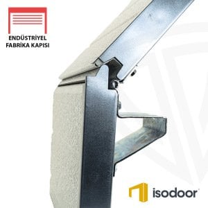 300x300cm İsodoor Endüstriyel Fabrika Kapısı (Motorsuz)