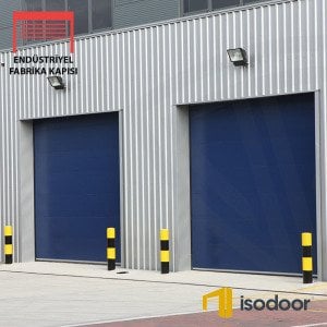 400x350cm İsodoor Endüstriyel Fabrika Kapısı (Motorsuz)
