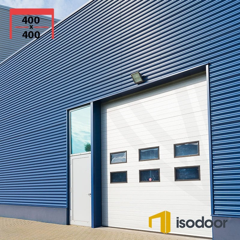 400x400cm İsodoor Endüstriyel Fabrika Kapısı (Motorsuz)