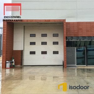 400x450cm İsodoor Endüstriyel Fabrika Kapısı (Motorsuz)