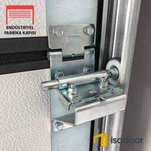 550x500cm İsodoor Endüstriyel Fabrika Kapısı (Motorsuz)
