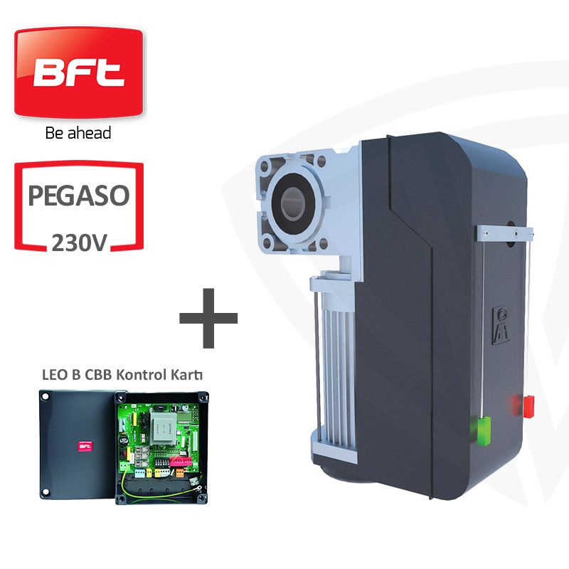 BFT Pegaso 380V AC Endüstriyel Kapı Motoru Seti