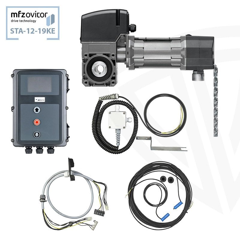 MFZ Ovitor STA1-12-19KE 380V AC Endüstriyel Kapı Motoru Seti