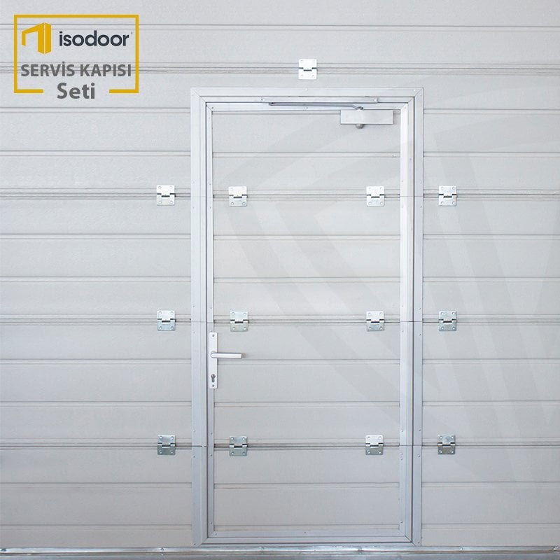 İsodoor End. Kapılar için Servis Kapısı Seti