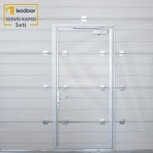 İsodoor End. Kapılar için Servis Kapısı Seti