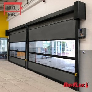 350x350cm Rayflex Uniroll Sarmal Tip Hızlı Pvc Kapı Seti