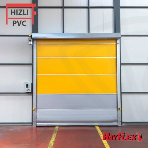 400x350cm Rayflex Uniroll Sarmal Tip Hızlı Pvc Kapı Seti