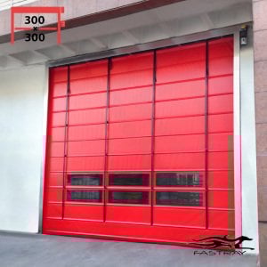 300x300cm Fastray Katlanır Tip Hızlı Pvc Kapı Seti