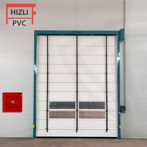 300x400cm Rayflex Unifold Katlanır Tip Hızlı Pvc Kapı Seti