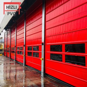 400x500cm Rayflex Unifold Katlanır Tip Hızlı Pvc Kapı Seti