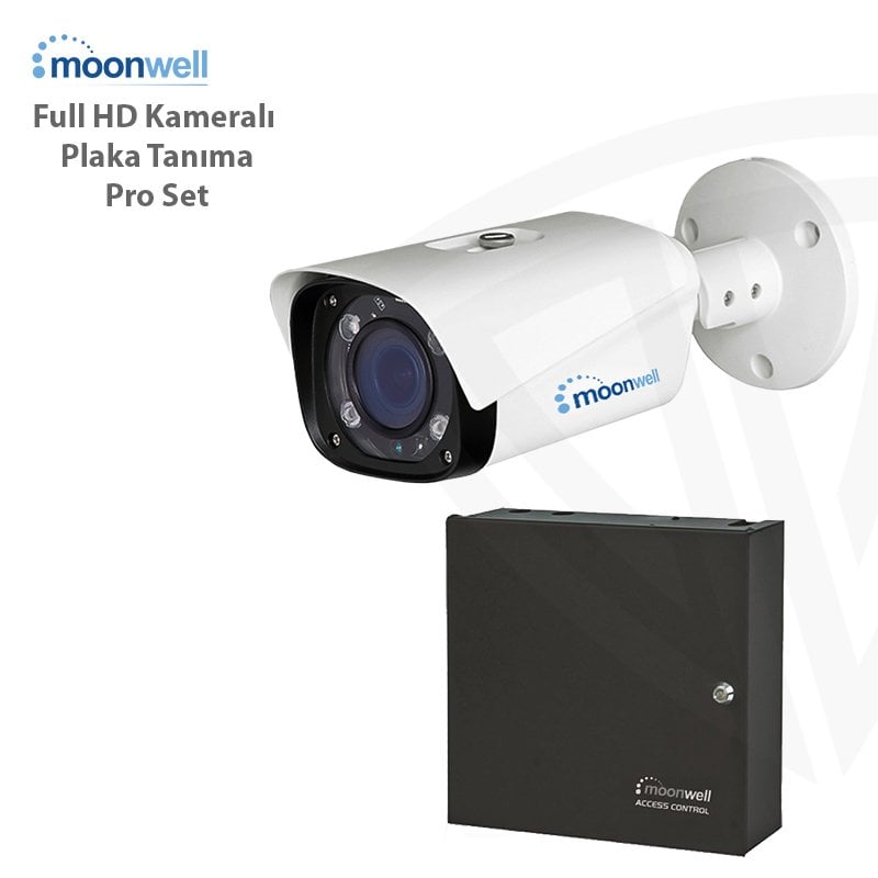 Moonwell 1 Kameralı Full HD Plaka Tanıma Sistemi (Pro Set)