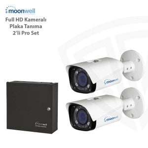 Moonwell 2 Kameralı Full HD Plaka Tanıma Sistemi (Pro Set)