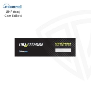 Moonwell UHF Araç Cam Etiketi