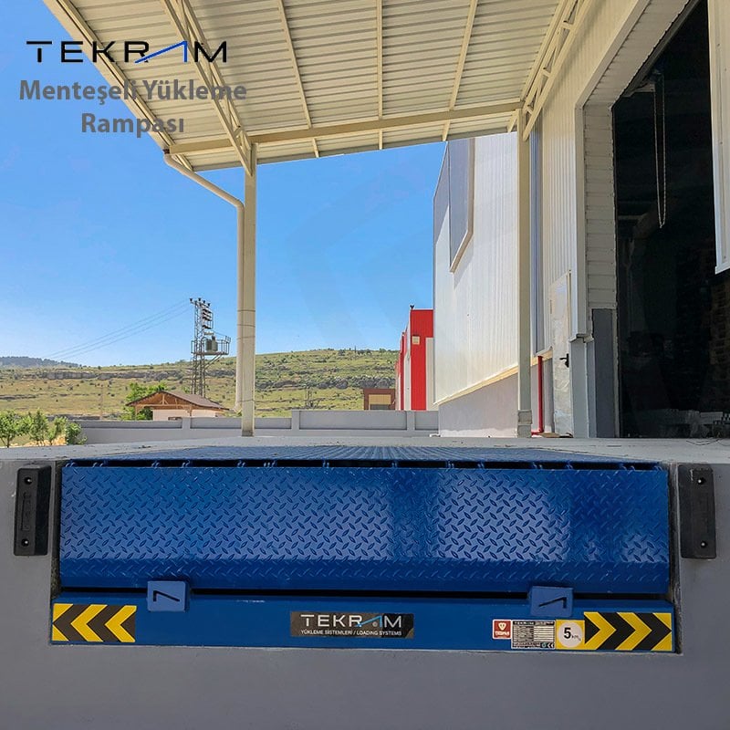 200x250cm Tekram Menteşeli Yükleme Rampası 8 Ton