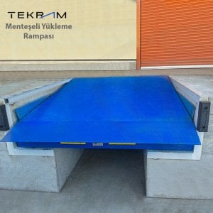 200x250cm Tekram Menteşeli Yükleme Rampası 8 Ton