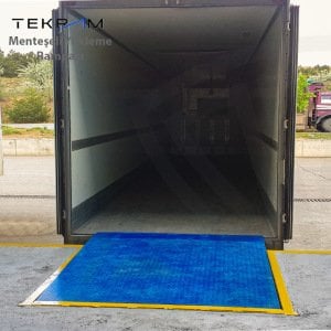 200x250cm Tekram Menteşeli Yükleme Rampası 10 Ton