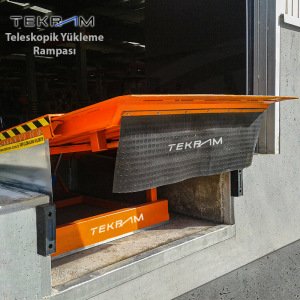 200x250cm Tekram Teleskopik Yükleme Rampası 6 Ton