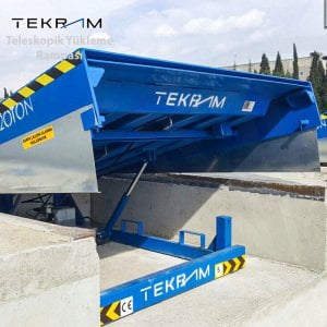 200x250cm Tekram Teleskopik Yükleme Rampası 8 Ton
