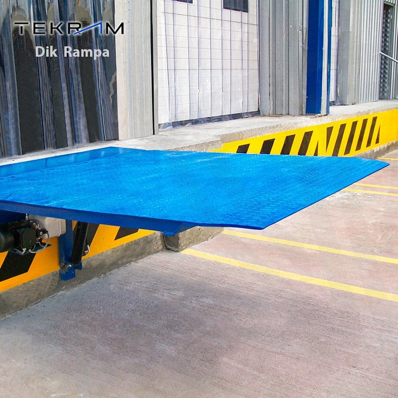 200x200cm Tekram Dik Yükleme Rampası 6 Ton