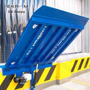 200x200cm Tekram Dik Yükleme Rampası 6 Ton