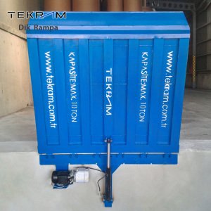 200x200cm Tekram Dik Yükleme Rampası 6 Ton