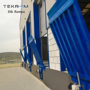 200x200cm Tekram Dik Yükleme Rampası 6 Ton