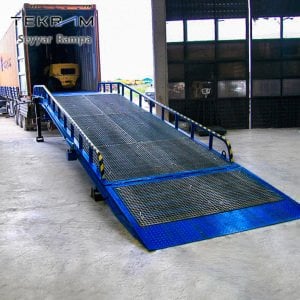 10500x200cm Tekram Seyyar Yükleme Rampası 8 Ton