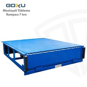 200x250cm Goxu Menteşeli Yükleme Rampası 7 Ton