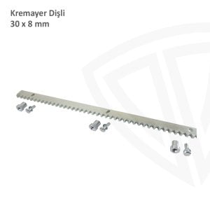 30x8mm Kremayer Dişli Çelik Vidalı (1mt)